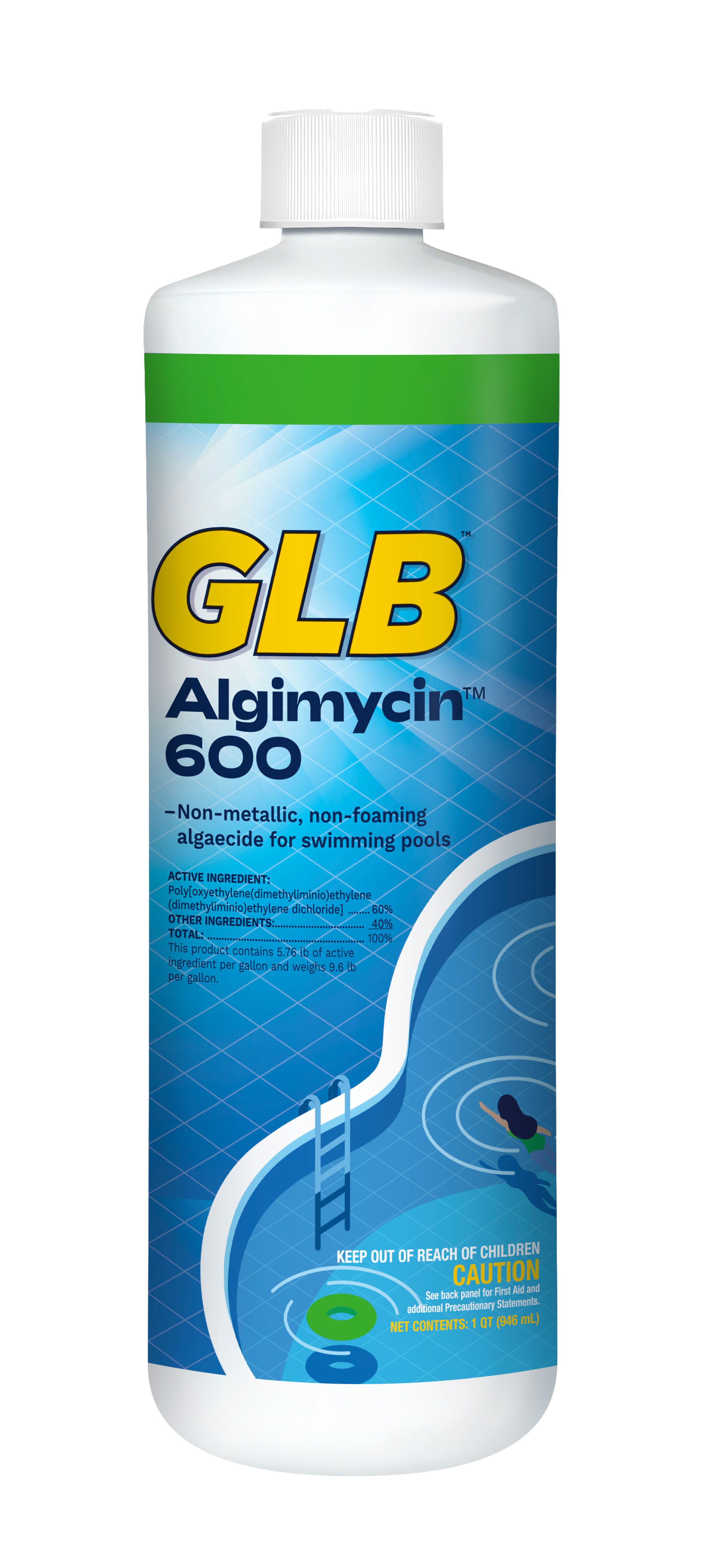 GLB Algimycin 600 front of bottle